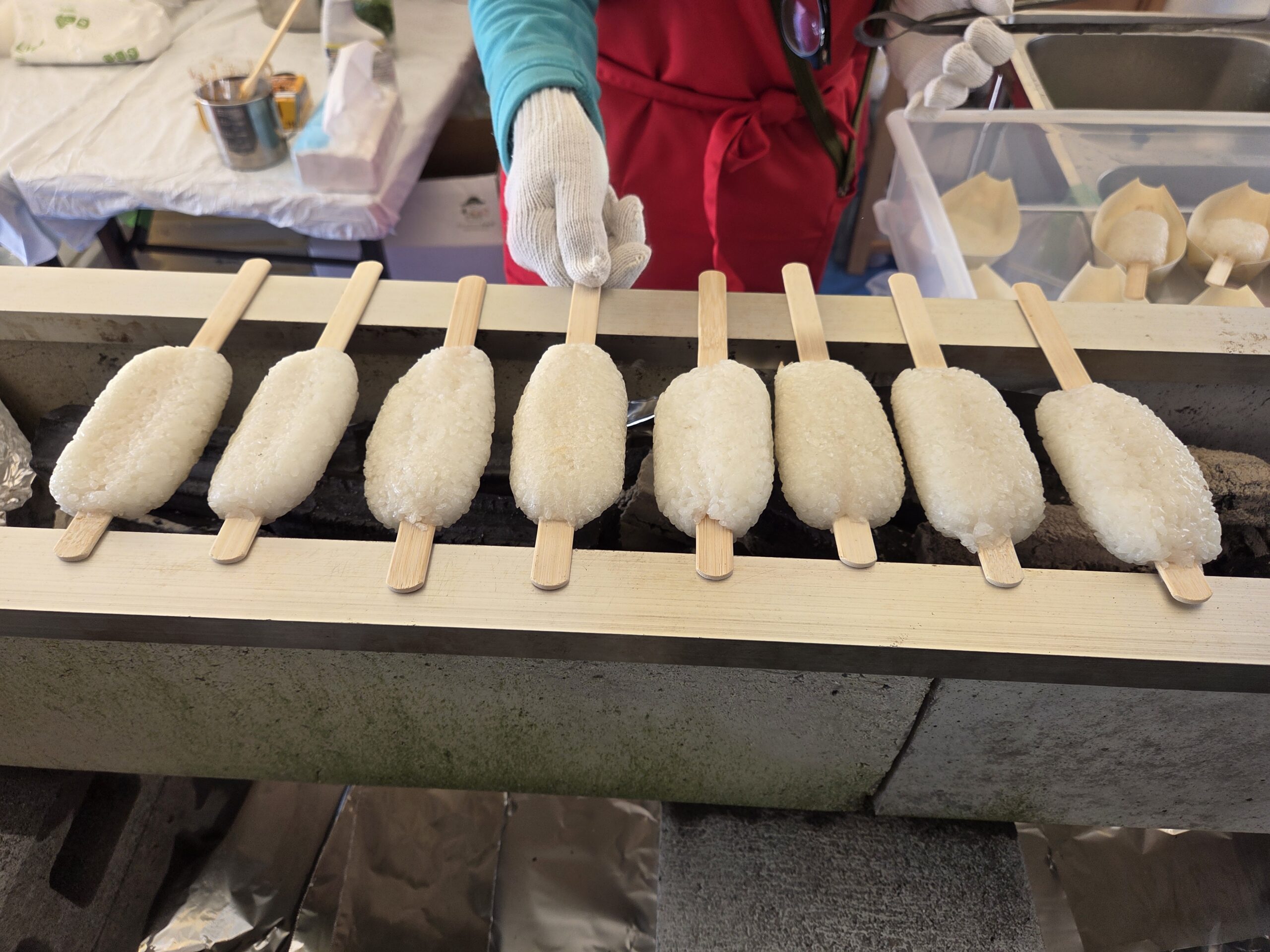 もちもちランドに出店!!準備万端で出店しましたがそれでも品切れ。