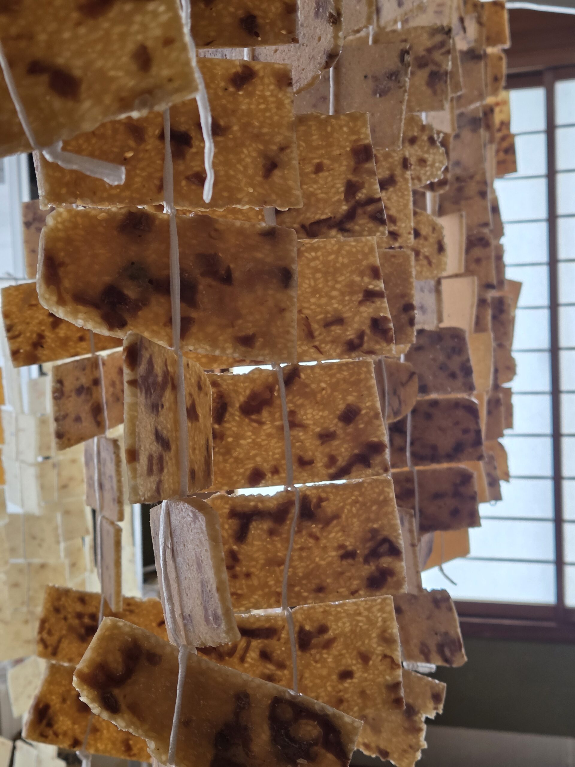 今年はかきもちづくりに挑戦!!美味しいかきもちになるといいな